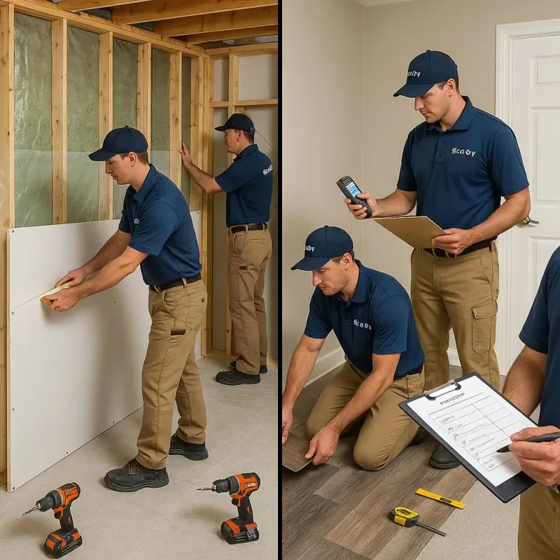 Repairs and Reconstruction process in Blue Bell, PA