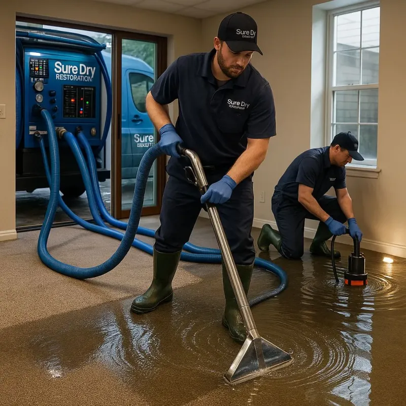 Water Extraction and Removal process in Blue Bell, PA